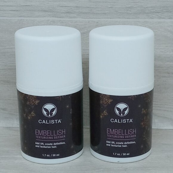 (2) CALISTA Embellish Texturizing Definer 1.7 oz/ 50ml - New Without Box - Picture 1 of 4